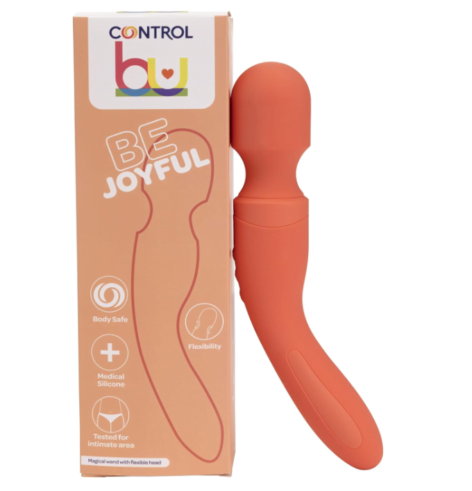 Clitoris vibrador, de color naranja y de marca CONTROL