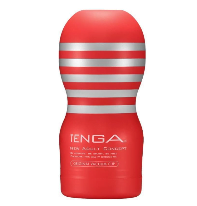 Masturbador para hombres de la marca Tenga cup.